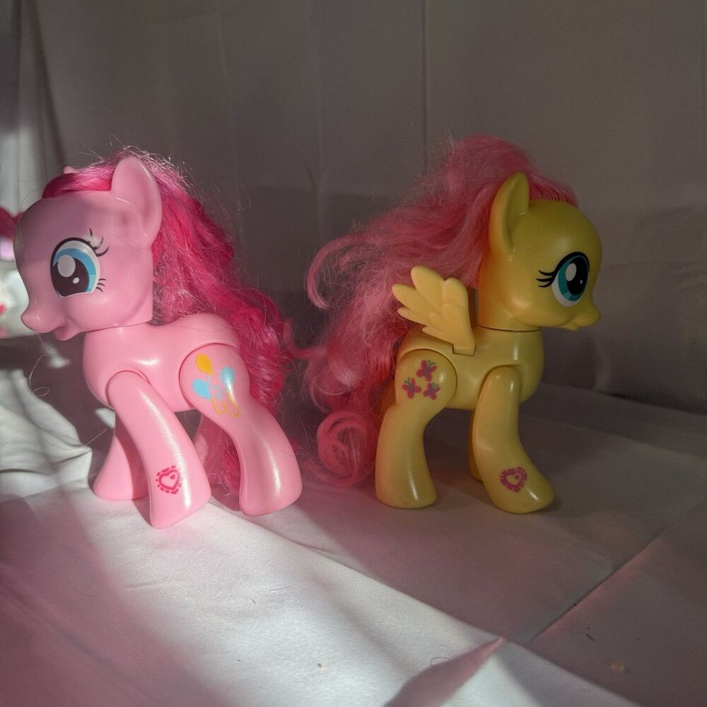 My Little Pony Lot Of 2 G4 Hasbro 2015 Shutterfly Pinkie Pie Articulated  Bundle